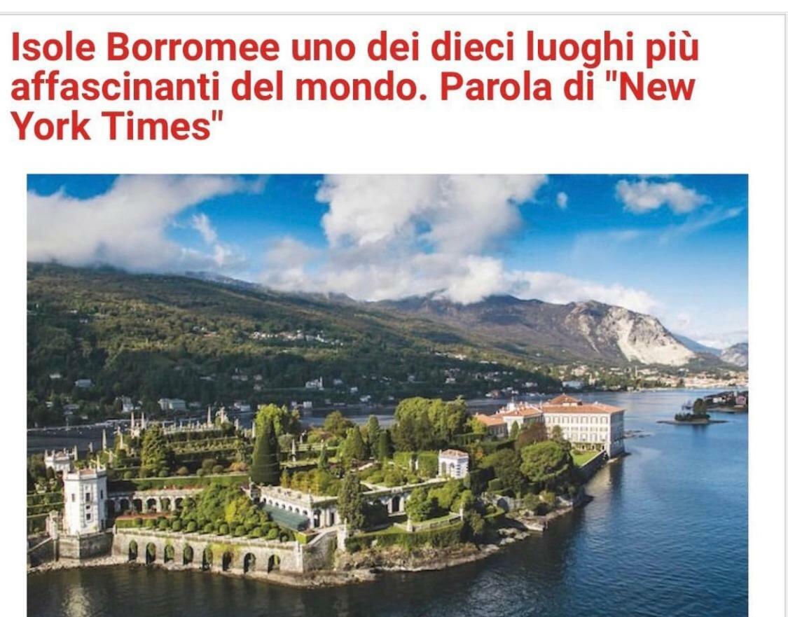 Artelago Silver Panoramic Lake View Baveno Kültér fotó